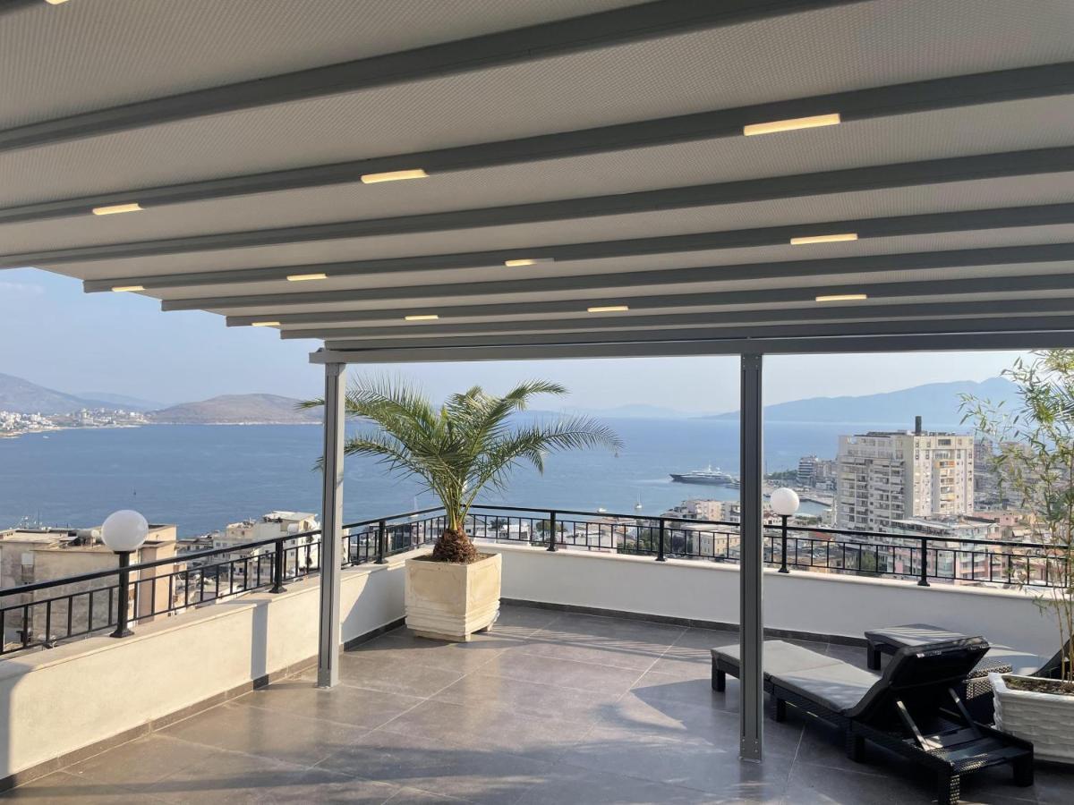 Teuta- Luxury Penthouse 200M2 Apartment Sarande Luaran gambar